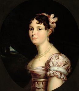 Portræt af Katarina af Würtemberg (1783-1835) dronning af Westfalen, ca. 1810